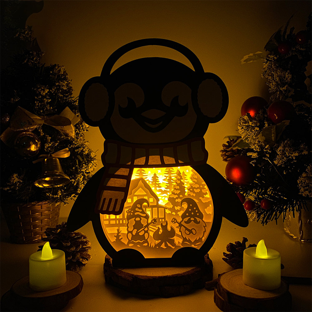 Christmas Gnome 2 – 3D Box SVG File for Cricut & Silhouette