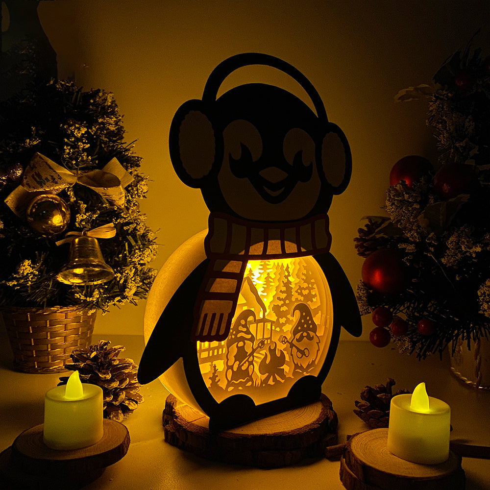 Christmas Gnome 2 – 3D Box SVG File for Cricut & Silhouette