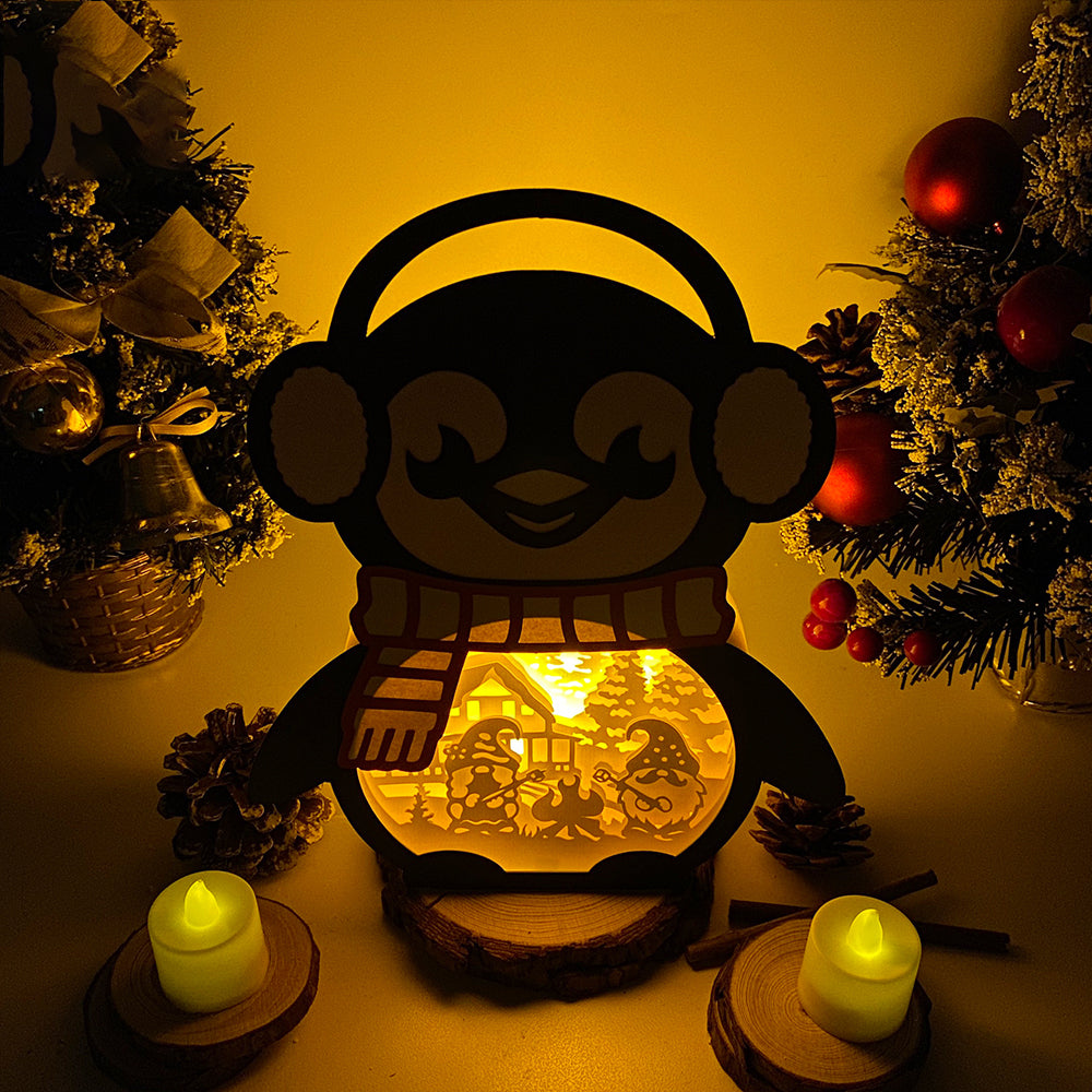 Christmas Gnome 2 – 3D Box SVG File for Cricut & Silhouette