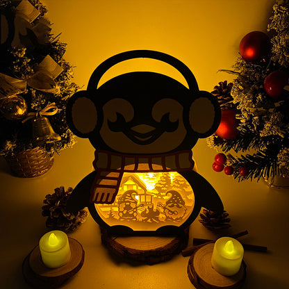 Christmas Gnome 2 – 3D Box SVG File for Cricut & Silhouette