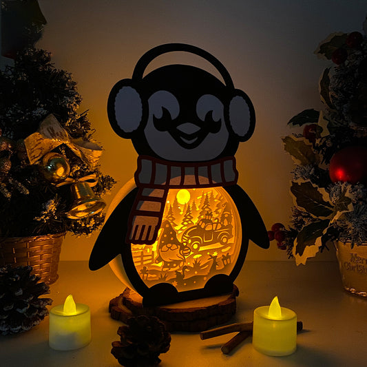 Christmas Gnome – 3D Box SVG File for Cricut & Silhouette