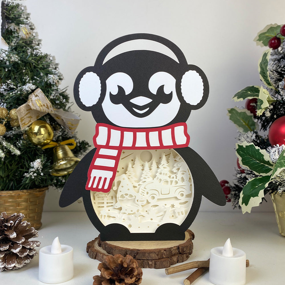 Christmas Gnome – 3D Box SVG File for Cricut & Silhouette