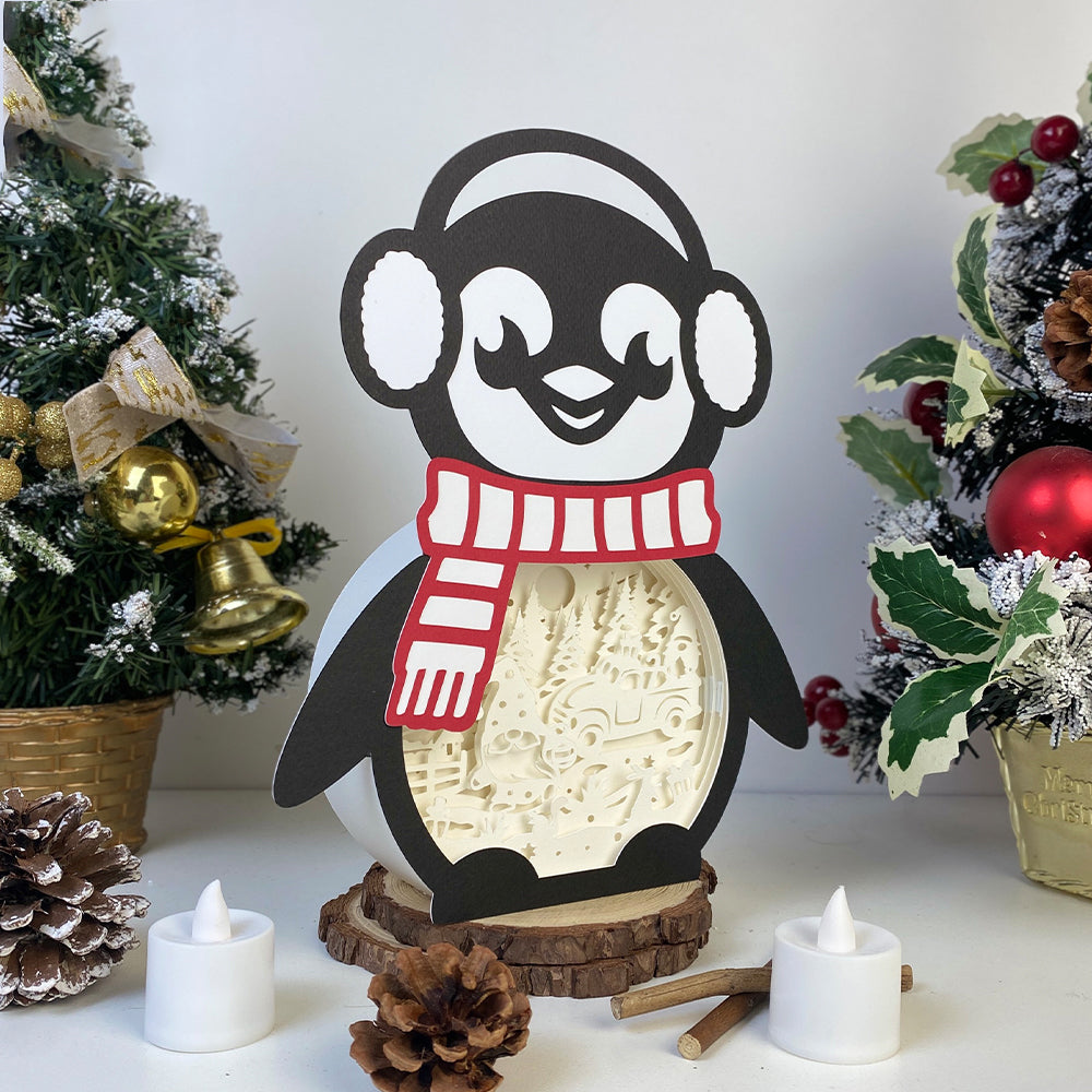 Christmas Gnome – 3D Box SVG File for Cricut & Silhouette
