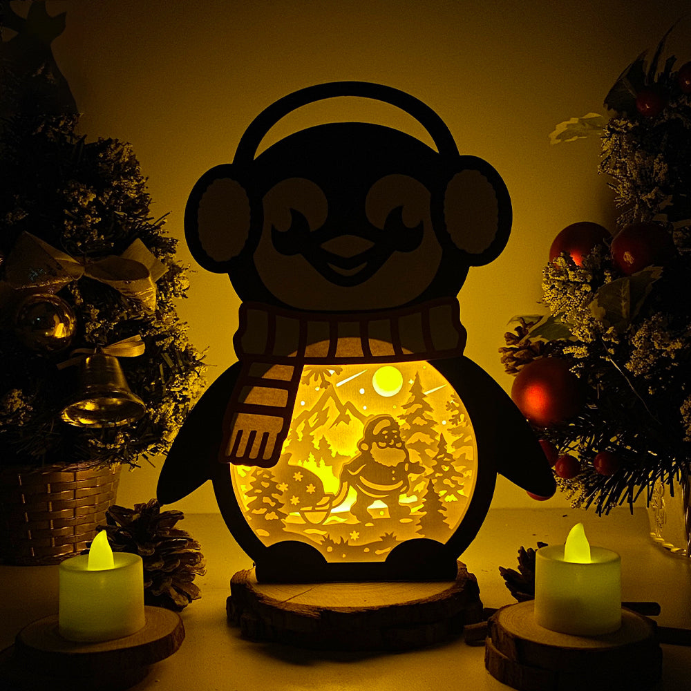 Christmas Santa – 3D Box SVG File for Cricut & Silhouette