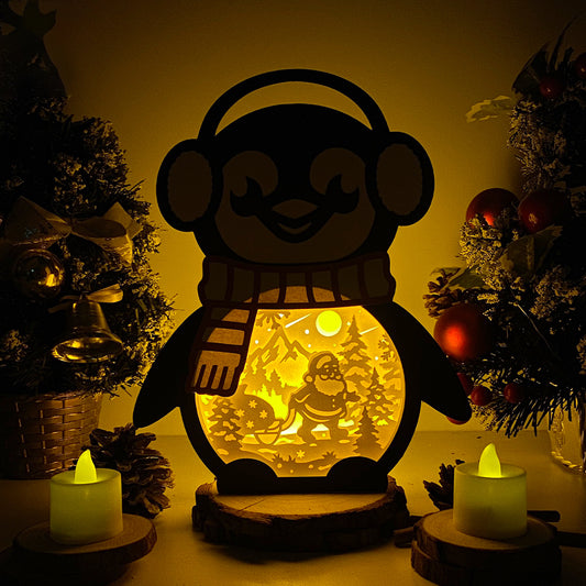 Christmas Santa – 3D Box SVG File for Cricut & Silhouette