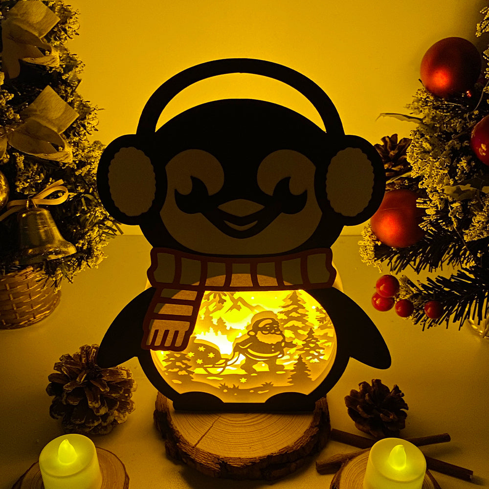 Christmas Santa – 3D Box SVG File for Cricut & Silhouette