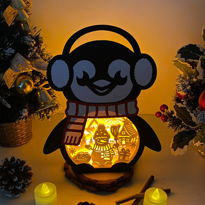 Christmas Snowman – 3D Box SVG File for Cricut & Silhouette
