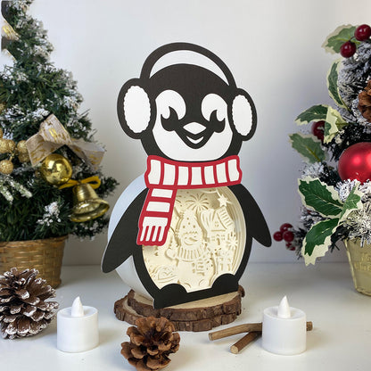 Christmas Snowman – 3D Box SVG File for Cricut & Silhouette