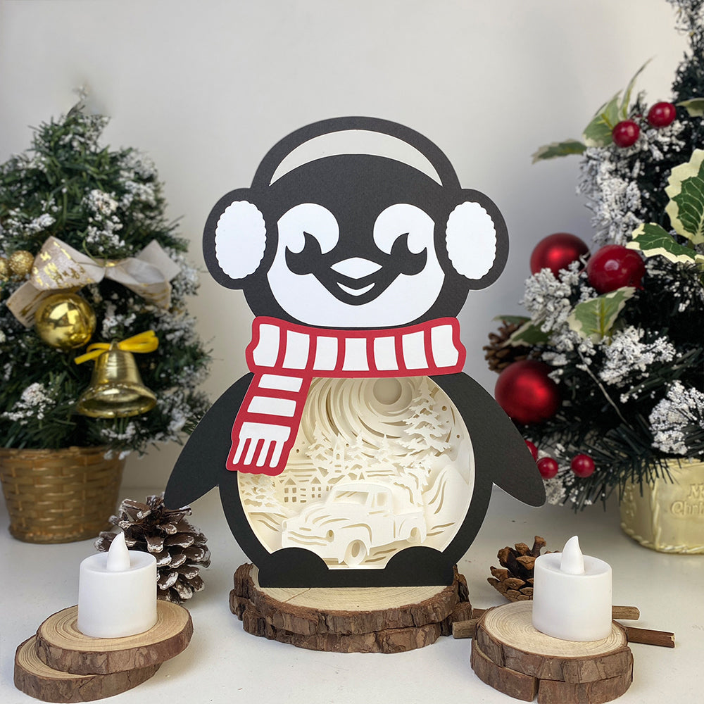 Christmas Truck 2 – 3D Box SVG File for Cricut & Silhouette