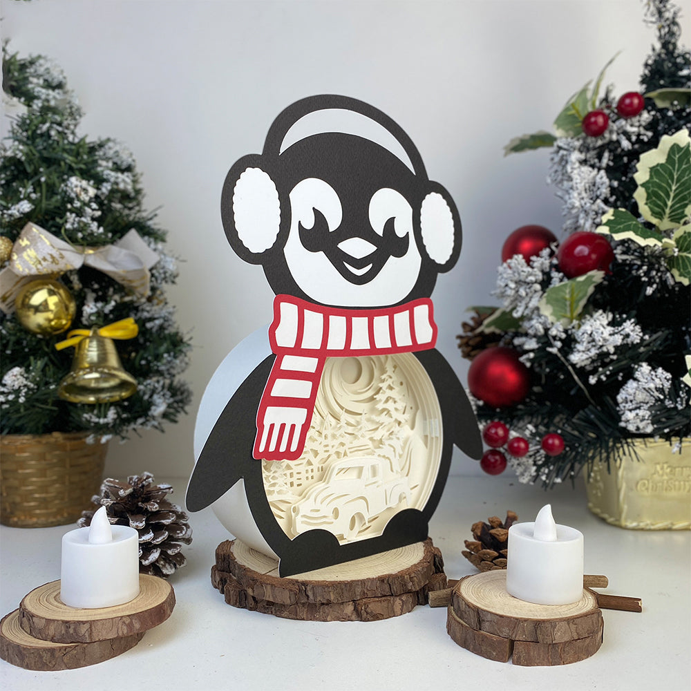 Christmas Truck 2 – 3D Box SVG File for Cricut & Silhouette