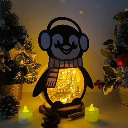 Christmas Truck – 3D Box SVG File for Cricut & Silhouette