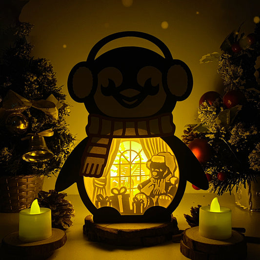 Teddy Bear – 3D Penguin Box File - Cricut File - VEKTOR KRAFT