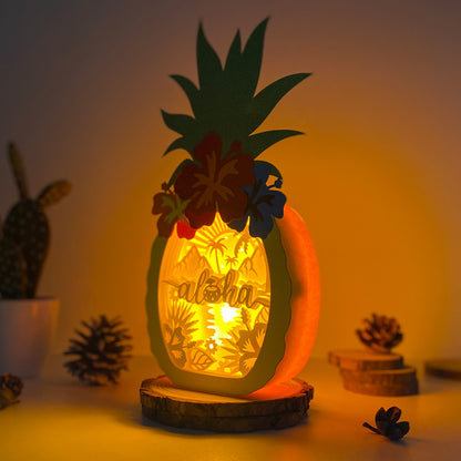 Hawaii 2 – 3D Box SVG File for Cricut & Silhouette