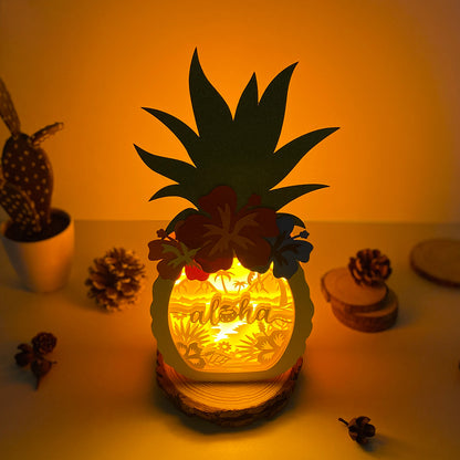 Hawaii 2 – 3D Box SVG File for Cricut & Silhouette