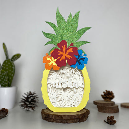 Hawaii 2 – 3D Box SVG File for Cricut & Silhouette