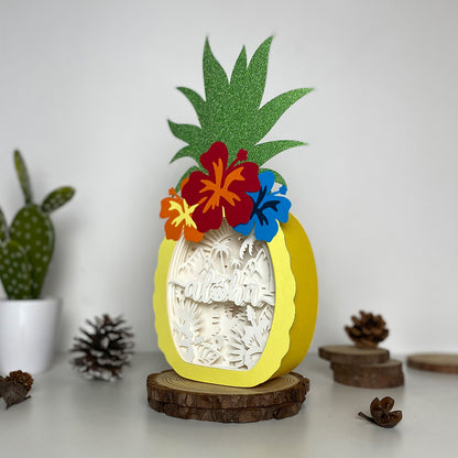 Hawaii 2 – 3D Box SVG File for Cricut & Silhouette