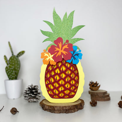Pineapple – 3D Box SVG File for Cricut & Silhouette