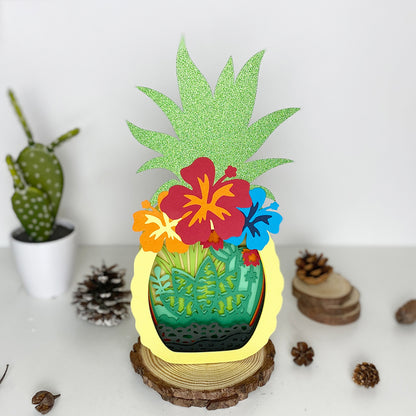 Succulent Plant – 3D Box SVG File for Cricut & Silhouette