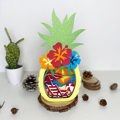 Summer – 3D Box SVG File for Cricut & Silhouette