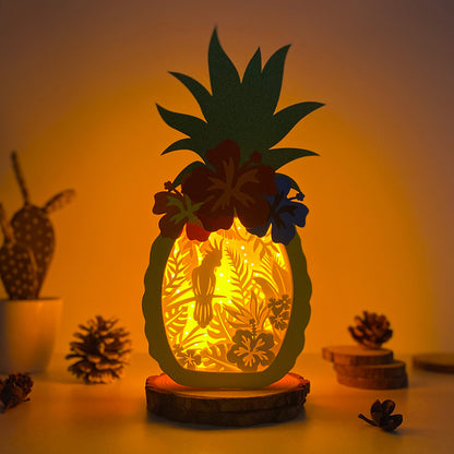 Tropical 2 – 3D Box SVG File for Cricut & Silhouette