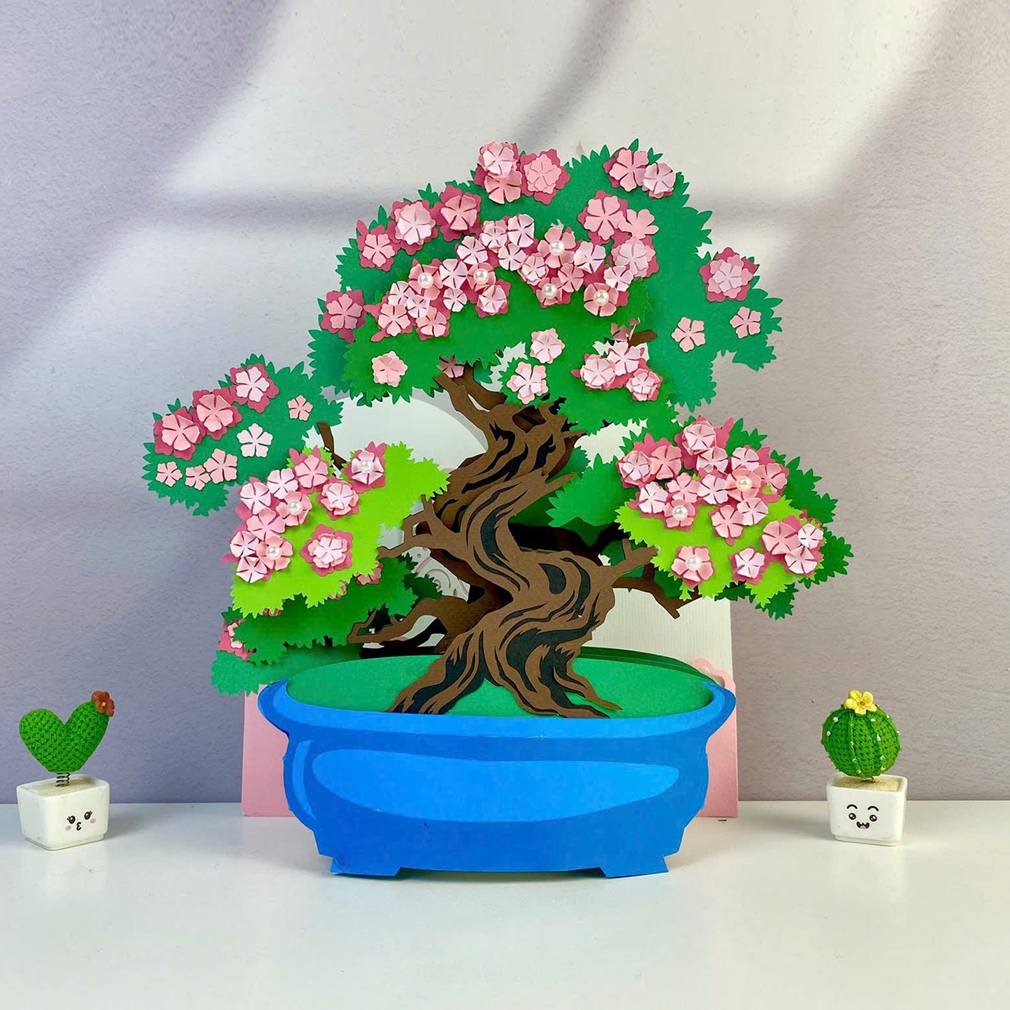 Bonsai Plant Pot 1 – 3D Pop-Up Card SVG File for Cricut & Silhouette