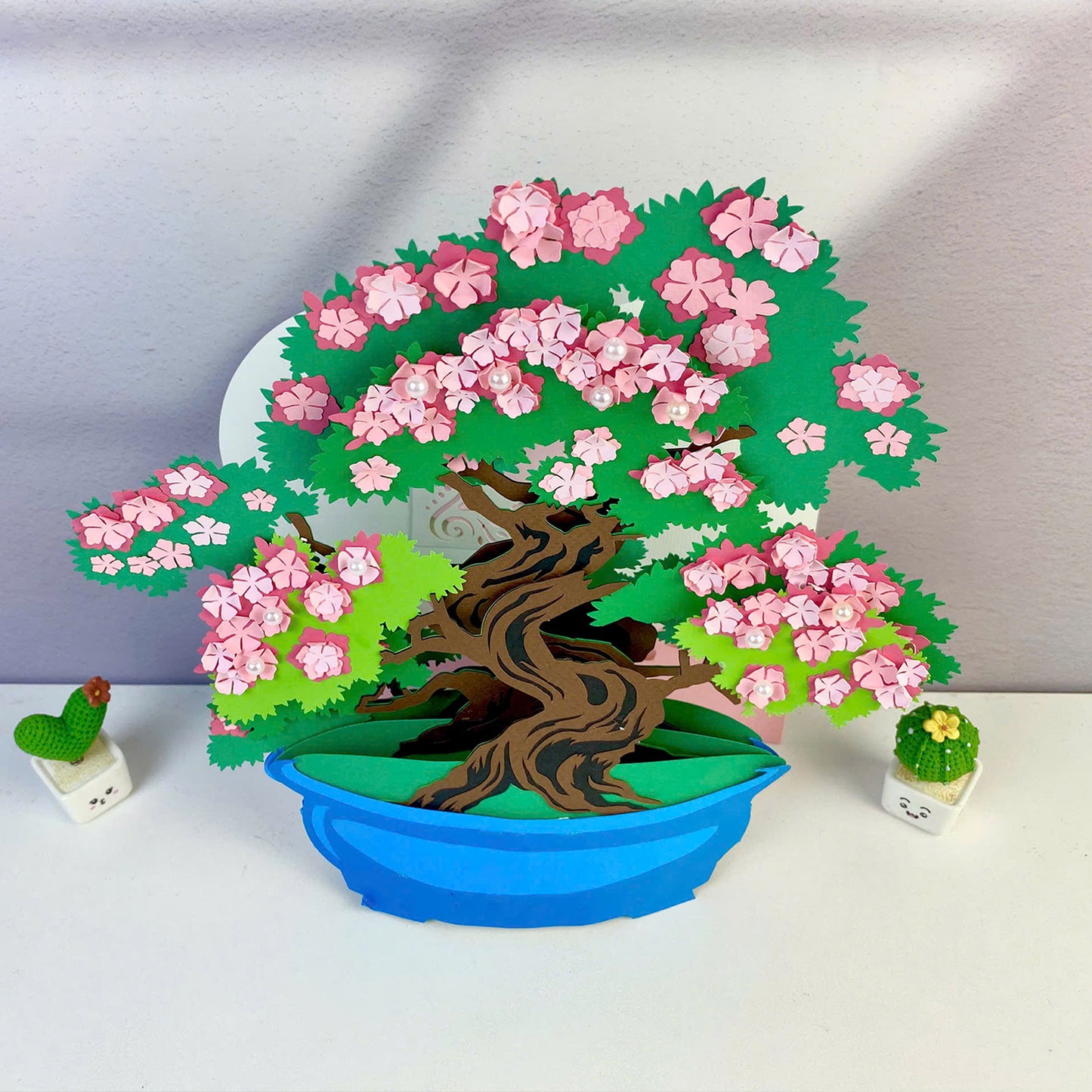 Bonsai Plant Pot 1 – 3D Pop-Up Card SVG File for Cricut & Silhouette