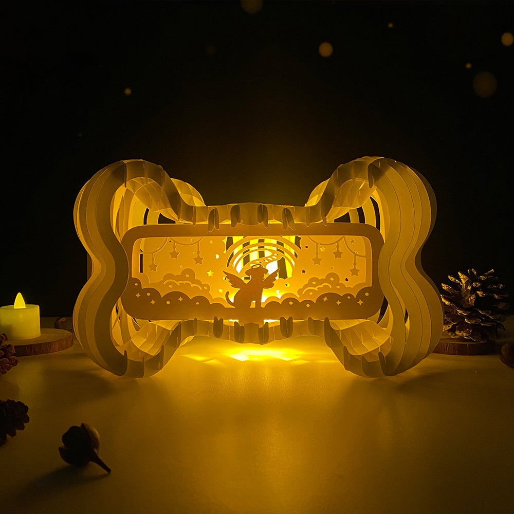 Dog Memorial – 3D Pop-Up Card SVG File for Cricut & Silhouette