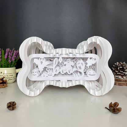 Ghost – 3D Pop-Up Card SVG File for Cricut & Silhouette