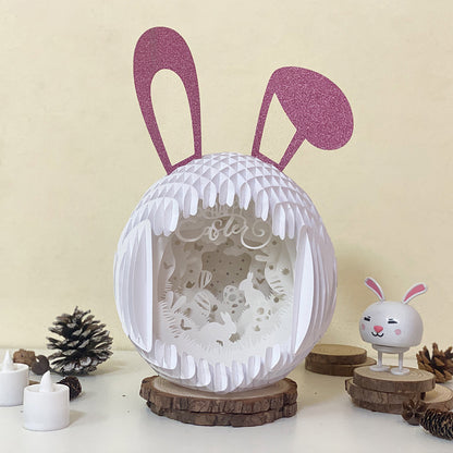 Easter 1 – 3D Pop-Up Card SVG File for Cricut & Silhouette