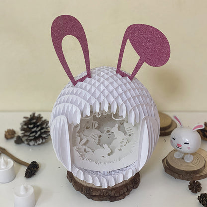 Easter 1 – 3D Pop-Up Card SVG File for Cricut & Silhouette