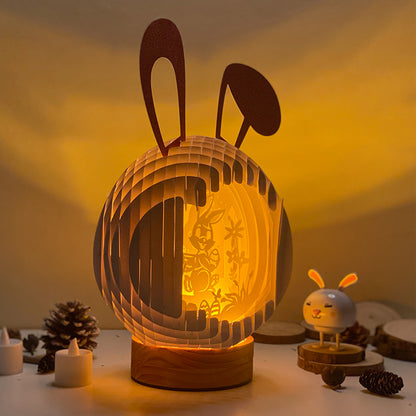Easter 2 – 3D Pop-Up Card SVG File for Cricut & Silhouette
