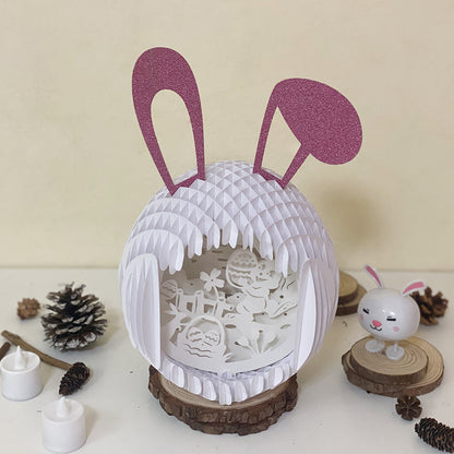 Easter 3 – 3D Pop-Up Card SVG File for Cricut & Silhouette