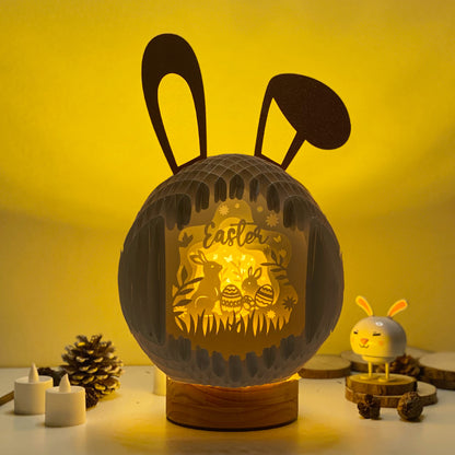 Easter 4 – 3D Pop-Up Card SVG File for Cricut & Silhouette