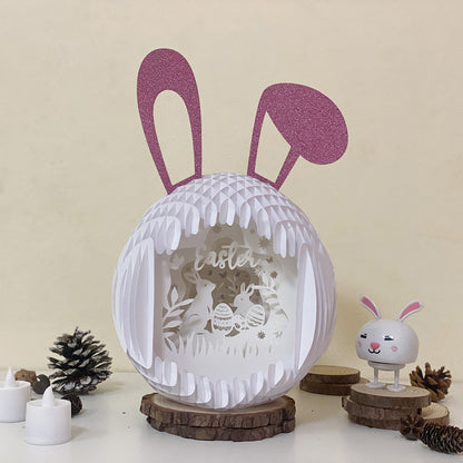Easter 4 – 3D Pop-Up Card SVG File for Cricut & Silhouette