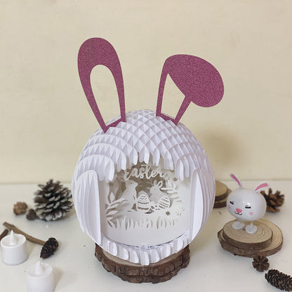 Easter 4 – 3D Pop-Up Card SVG File for Cricut & Silhouette