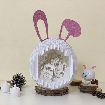 Easter 5 – 3D Pop-Up Card SVG File for Cricut & Silhouette