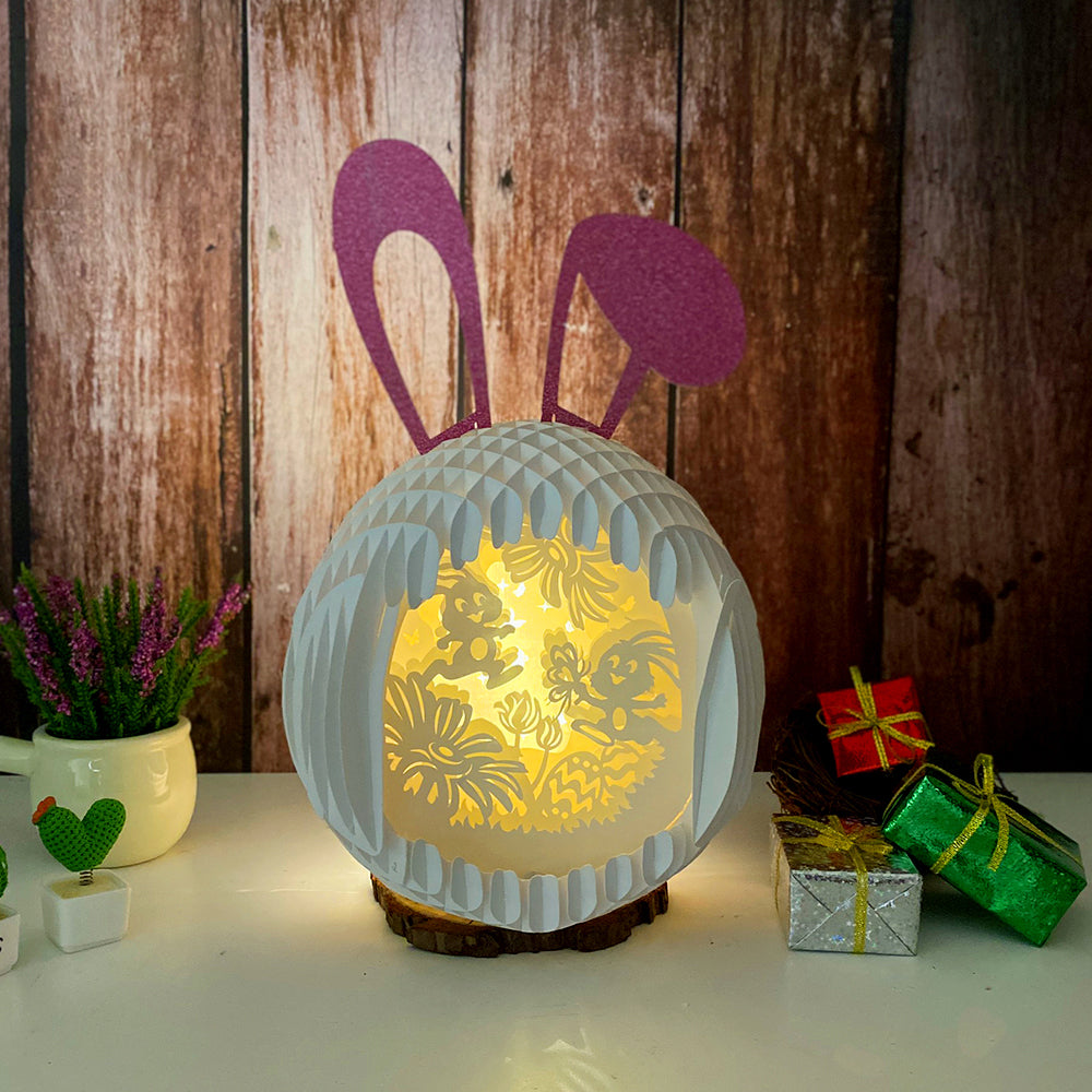 Bunny 1 – 3D Pop-Up Card SVG File for Cricut & Silhouette