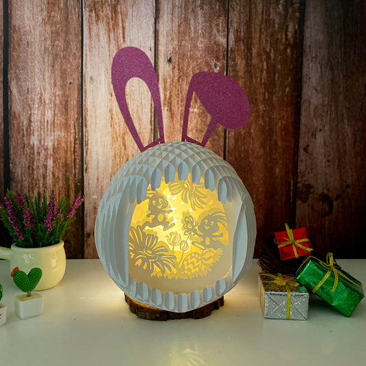 Bunny 1 – 3D Pop-Up Card SVG File for Cricut & Silhouette