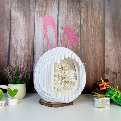 Bunny 1 – 3D Pop-Up Card SVG File for Cricut & Silhouette