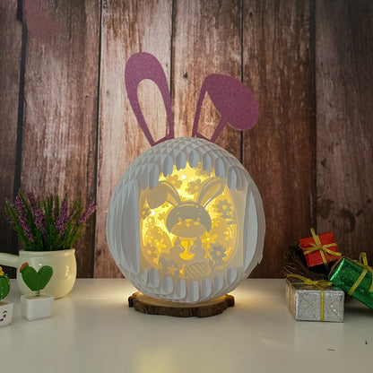 Bunny – 3D Pop-Up Card SVG File for Cricut & Silhouette