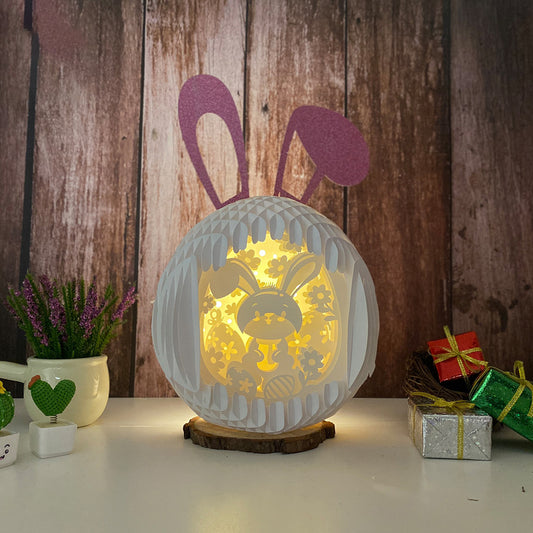 Bunny – 3D Pop-Up Card SVG File for Cricut & Silhouette