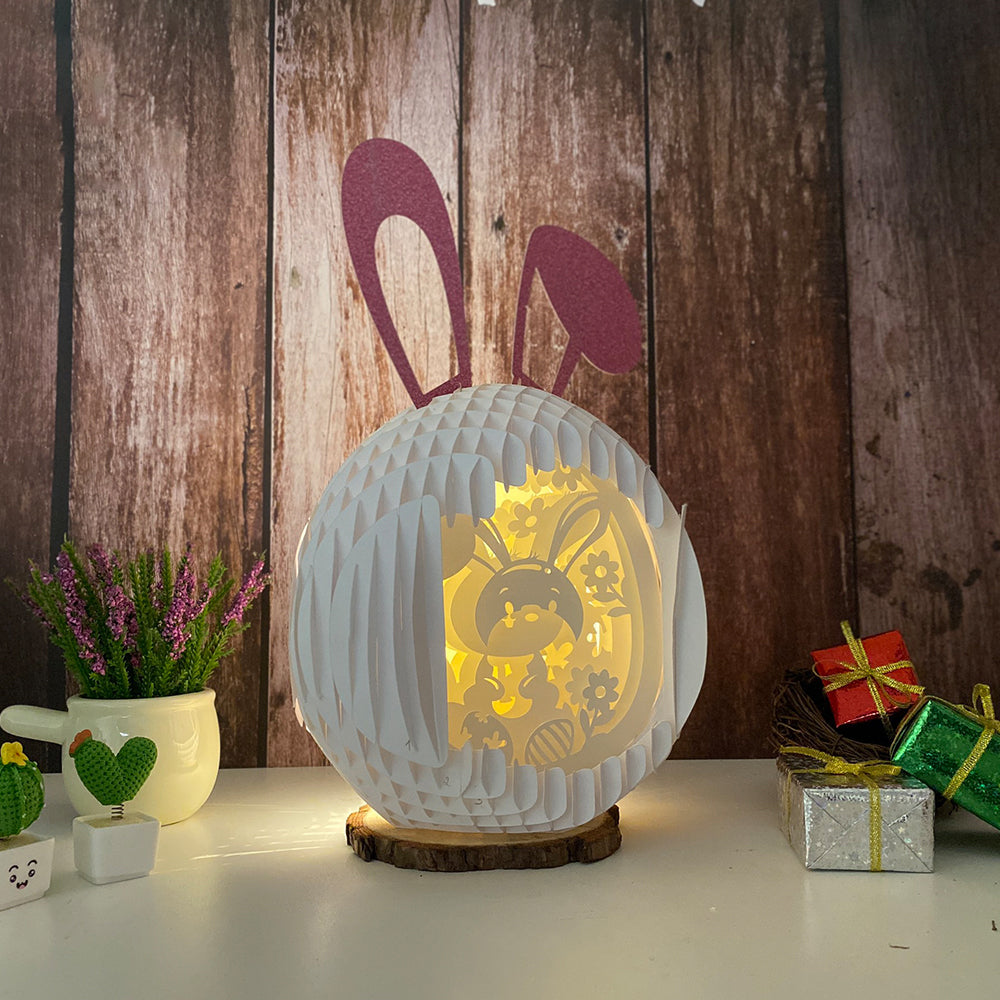 Bunny – 3D Pop-Up Card SVG File for Cricut & Silhouette