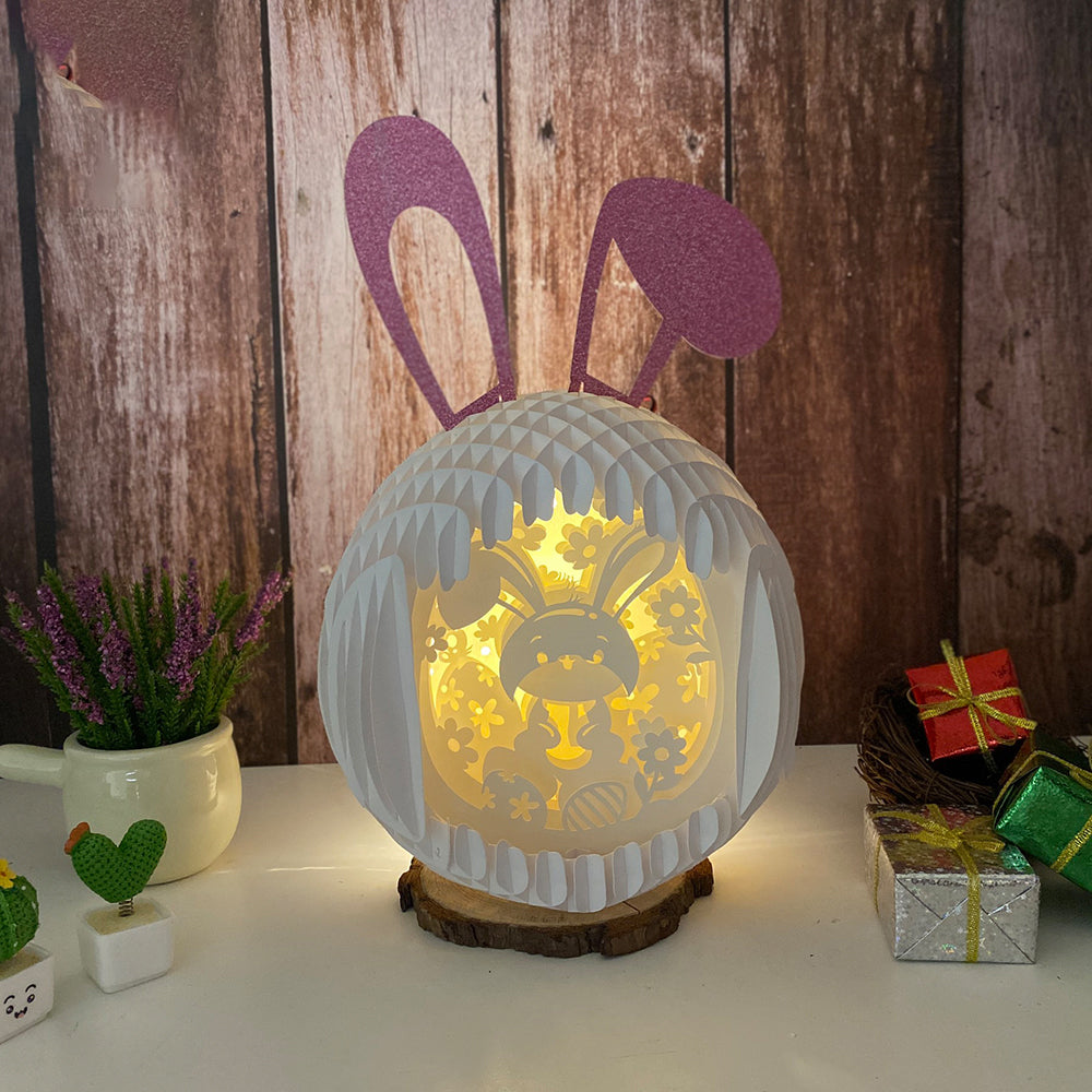 Bunny – 3D Pop-Up Card SVG File for Cricut & Silhouette