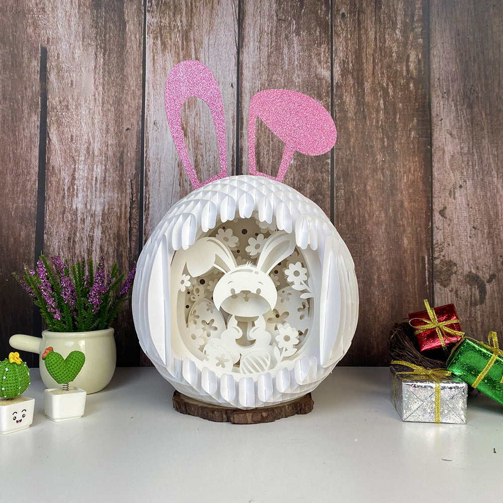 Bunny – 3D Pop-Up Card SVG File for Cricut & Silhouette