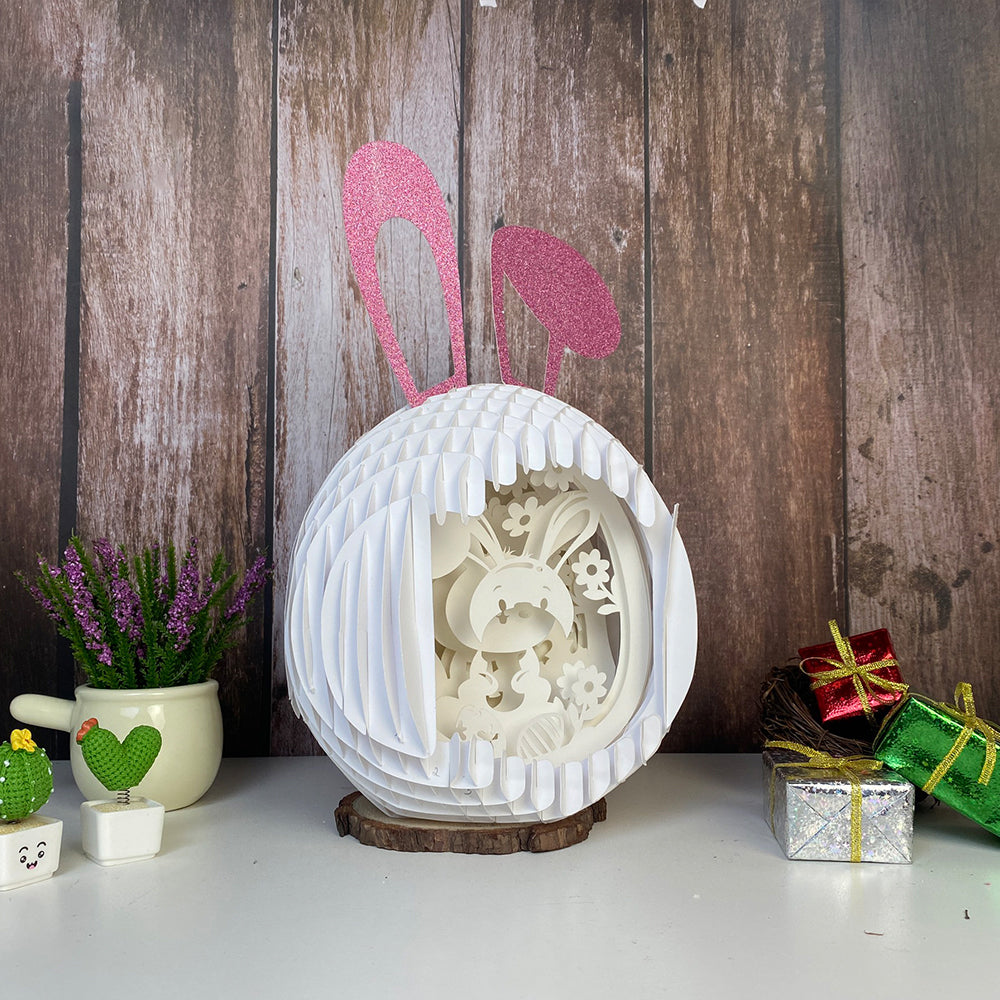 Bunny – 3D Pop-Up Card SVG File for Cricut & Silhouette