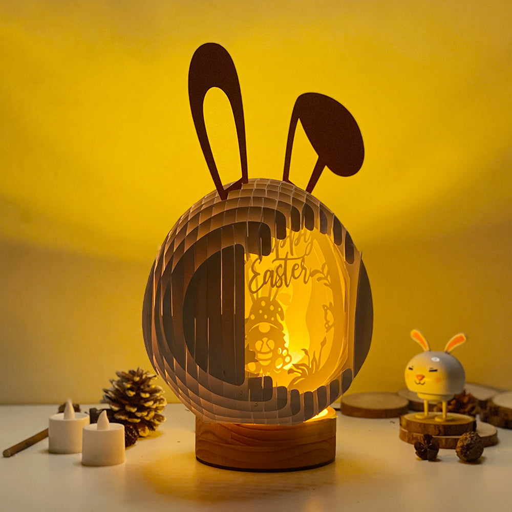 Easter Gnome – 3D Pop-Up Card SVG File for Cricut & Silhouette