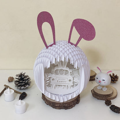 Easter Truck – 3D Pop-Up Card SVG File for Cricut & Silhouette