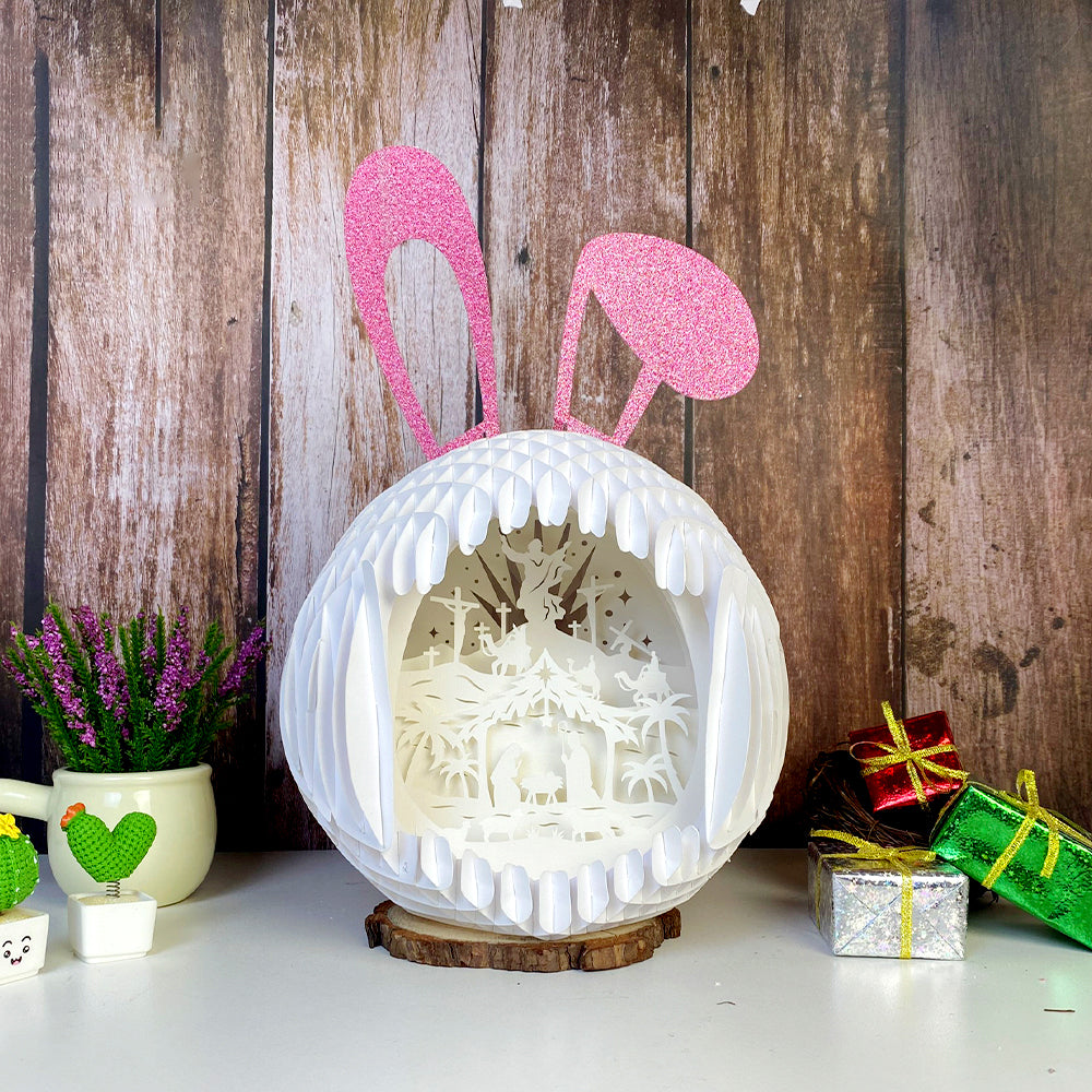 Jesus – 3D Pop-Up Card SVG File for Cricut & Silhouette