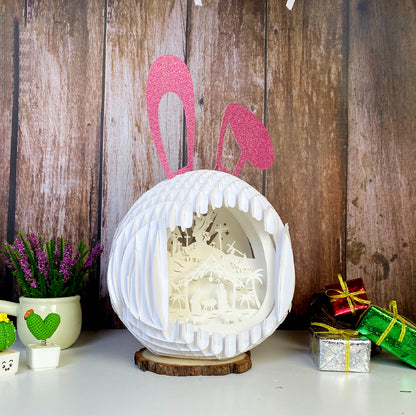 Jesus – 3D Pop-Up Card SVG File for Cricut & Silhouette