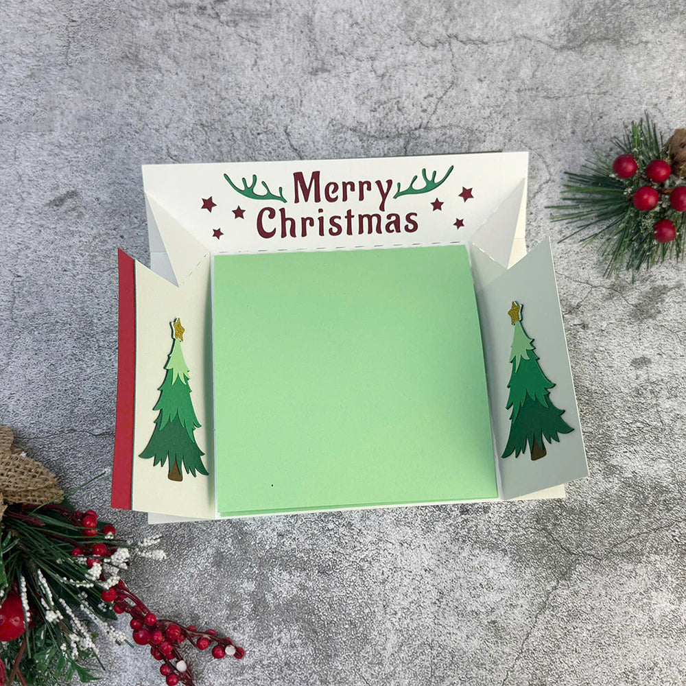 Santa Chimney – 3D Pop-Up Card SVG File for Cricut & Silhouette